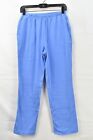 Lands' End Women's PS Petite Size Sport Knit Active Sweatpants, Blue, NwoT