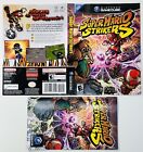 Super Mario Strikers (Nintendo GameCube) Authentic Artwork + Manual ONLY!!!