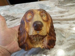 Vintage Royal Copley Cocker Spaniel String Holder Dispenser One of a Kind 50's - Picture 1 of 7