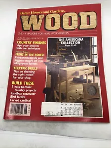 Better Homes and Gardens Wood August 1990 - Picture 1 of 4