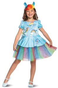 Brand New My Little Pony 2019 Rainbow Dash Tutu Deluxe Child Costume - Picture 1 of 2
