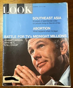 Look Magazine July 11, 1967 ABORTION What happens when it's legal? JOHNNY CARSON - Imagen 1 de 4