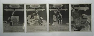 Vtg 1930s Santa Clause Photos Negatives Child Reading Christmas AFGA Super Plena - Picture 1 of 6
