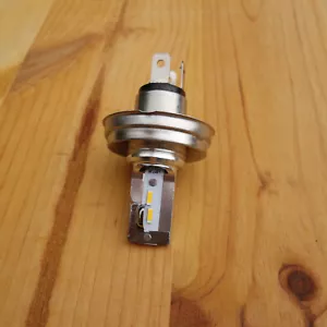 LED 6V 24/48W Socket P45T (Bilux) EVO 3,000K Warm White Light for Motorcycle or Car - Picture 1 of 5