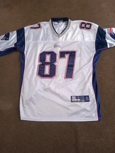 ROB GRONKOWSKI “Gronk” NEW ENGLAND PATRIOTS #87 REEBOK Jersey Sz 54 - Picture 1 of 5