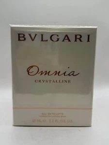 OMNIA CRYSTALLINE BY BVLGARI 65ML EDT SPRAY (NEW WITH BOX & SEALED) - Picture 1 of 4