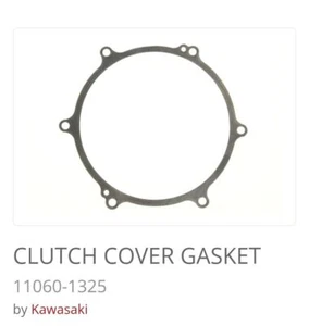 Junta de cubierta de embrague para motocicleta Kawasaki KLX250 KLX300 R S 1999-2023 11060-1325 - Imagen 1 de 3
