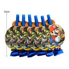 Super Mario Kids Birthday Tableware Party Decoration Cup Plate Napkin Cutlery