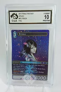 Tarjeta de papel de aluminio Final Fantasy Opus II 2017 grado 10 - Imagen 1 de 2