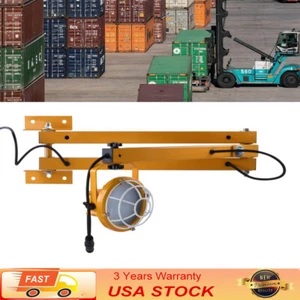 50W LED Loading Dock Light 40" Double Swing Arm Dock Light 6000 Lumen IP65 US - Picture 1 of 13