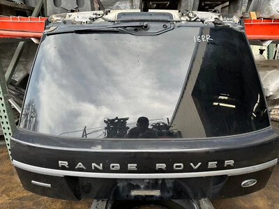 13-22 Range Rover L405 TAPA MALETERO TRASERO ESCOTILLA PORTÓN TRASERO MONTAJE DE VIDRIO Negro OEM Foto 1 de 4