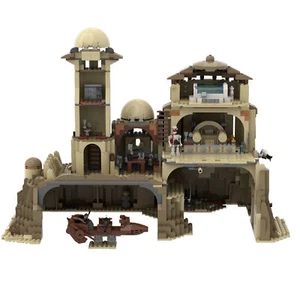 The Daimyo's Palace with Hangar Bay Throne Room Building Blocks MOC Brick Toys - Picture 1 of 4
