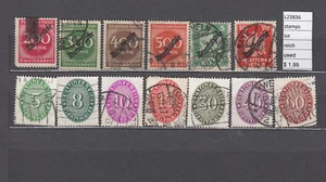 STAMPS LOT GERMANY REICH USED (L23836) - Picture 1 of 1