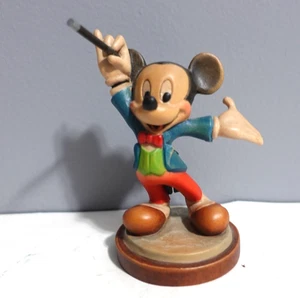 ANRI geschnitzte Holz Figur Disney Mickey Mouse "Maestro" limitiert 1030 0f 5000 - Bild 1 von 10