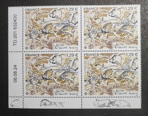 FRANCE 2024 COIN DATE GROTTE CHAUVET ARDECHE ART RUPESTRE neufs** MNH - Imagen 1 de 1