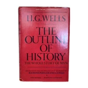 The Outline of History the whole story of Man by H. G. Wells 1971 Vol. 1 vintage - Bild 1 von 7