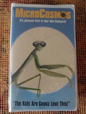 Microcosmos (VHS, 1997) US Miramax Clamshell NEW, Sealed Foto 1 de 4