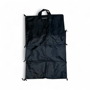 Set 3 NEU Suitsupply schwarz Nylon Doppelfaltung durchgehender Reißverschluss Reise Blazer Anzug Kleidersack - Bild 1 von 5