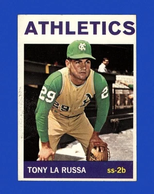 1964 Topps Set-Break #244 Tony Larussa RC VG-VGEX *GMCARDS* Foto 1 de 2