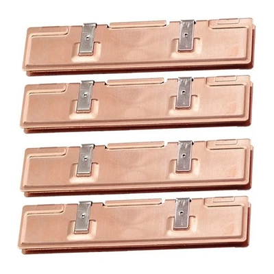 4Pcs Pure Copper  Heatsink Radiator for  Memory Cooler Cooling Heat Sink3866 - Image 1 of 4