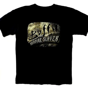 Vintage 1999 Buffy the Vampire Slayer Logo doppelseitiges Warner Bros T-Shirt Gr. Large - Bild 1 von 10