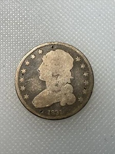 1831 Capped Bust Quarter X1 - Picture 1 of 2