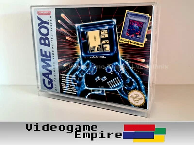 1x ACRYL BOX (UV) Nintendo Game Boy Classic Big Tetris Bundle IMBALLO ORIGINALE custodia protettiva - Immagine 1 di 4