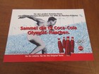 Großer Coca-Cola Aufkleber Atlanta 1996 Olympia Flaschen Olympics sticker