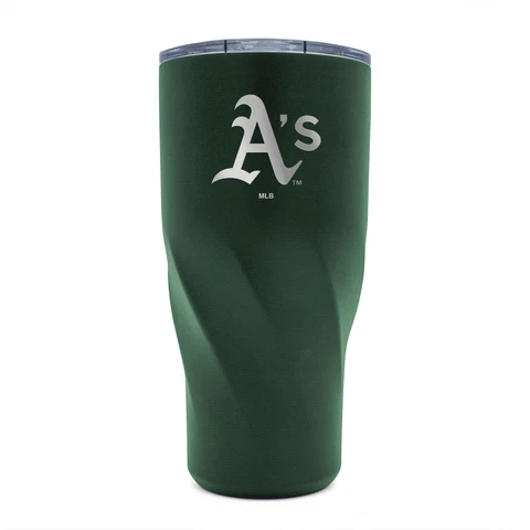 WinCraft Oakland Athletics 30oz. Morgan Stainless Steel Tumbler Cover