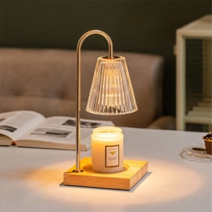 Melting Wax Lamp Dimmable Night Light Aromatherapy Candle Warmer Table Light AU - Picture 1 of 15