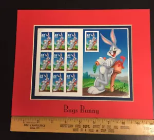 BUGS BUNNY STAMP SHEET -- 32 CENT CARTOONS 1997 (full 10-stamp sheet) - Picture 1 of 2
