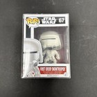 Funko POP! Star Wars - First Order Snowtrooper #67 with Soft Protector (B15)