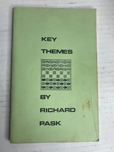 Checkers Key Themes By Richard Pask 1991 Checkered Thinking - Picture 1 of 5