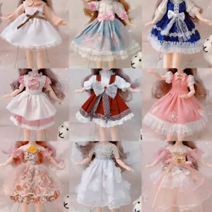 Fashion Princess Dress Clothes Set for 1/6 Dolls 30CM Doll DIY Dress Up Clothes - Picture 1 of 15