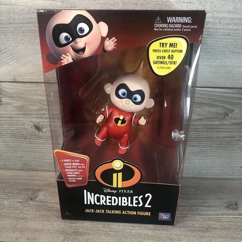 Incredibles 2 Action Figure Disney Pixar JACK JACK Super NEW Cover