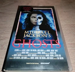 * RARE !! VHS GHOSTS MICHAEL JACKSON VERSION INTÉGRALE SOUS TITRÉE FRANÇAIS - Photo 1/3