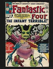 Fantastic Four #24 VGFN Kirby 1st Infant Terrible Alicia Masters Human Torch