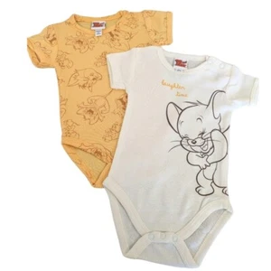 Chalecos Bebé Tom & Jerry - Pack de 2 - Gato y Ratón - Mercancía Oficial - Imagen 1 de 8
