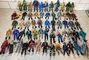 Unbranded Action Figures Huge Lot Of 60 3”-4.75” Tall Police Military Army - Picture 1 of 20