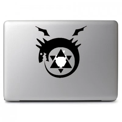 Apple Macbook Pro Air 13 15 Sticker Decal Cool Anime Cute Fun Graphics Laptop  - Image 1 of 2