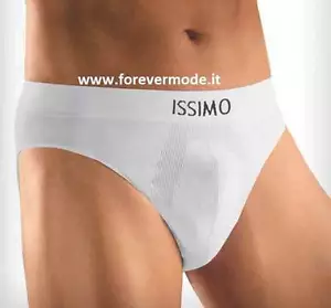 3 Slip da uomo Issimo anatomici in microfibra liscia senza cuciture art 210 - Foto 1 di 4