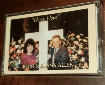 Here's Hope, John & Alana Allen Cassette 1990 Scarlet Thread Christian Centre AL - Image 1 of 4