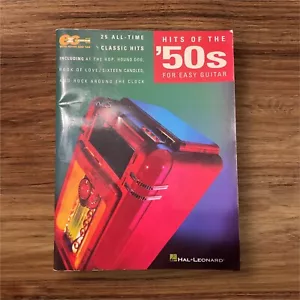 Hits of the 50s for Easy Guitar by Hal Leonard Corp. 1997 Music Paperback - Picture 1 of 2