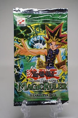 2002 Yugioh MR Unlimited Magic Ruler Booster Pack SEALED TCG NEW Konami - Image 1 of 4