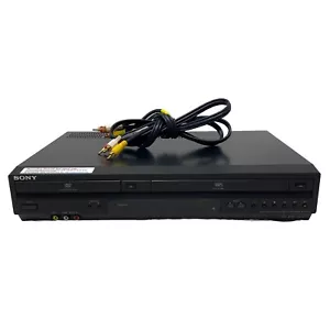 Sony SLV-D281P DVD VCR Combo VHS Player 4 Head Hi Fi VCR W/ AV Cable - Picture 1 of 11