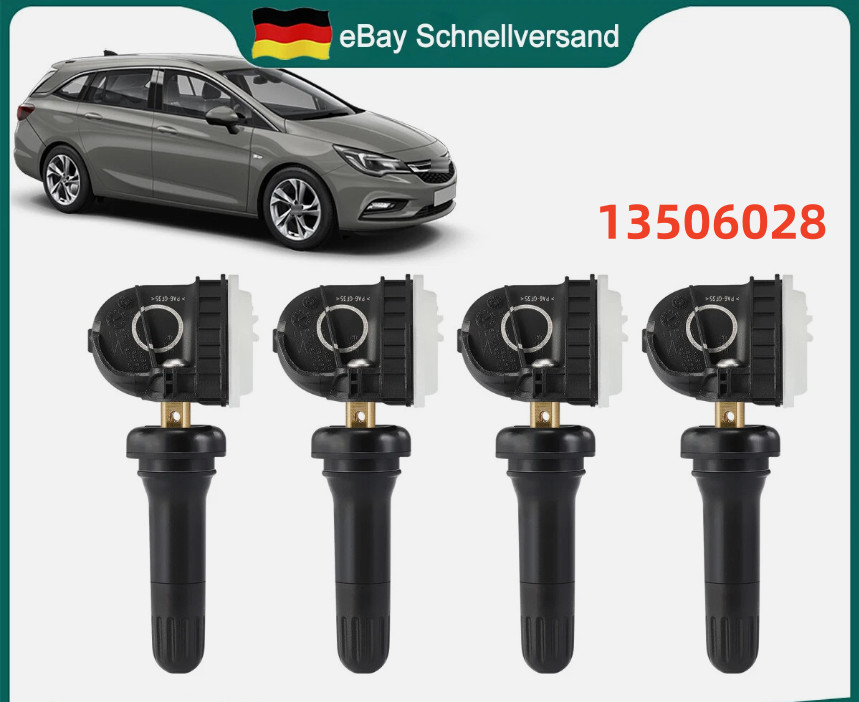 Reifendrucksensor Opel 4x TPMS Reifendrucksensoren  Produktbild-Vorschau 10