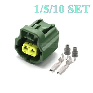 2 Pin Automobile Water Coolant Temp Sensor Connector Plug Kit for Toyota Mazda - Picture 1 of 4