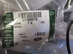NEW OEM 2023 Land Rover front upper door seal LR 168919 - Picture 1 of 2
