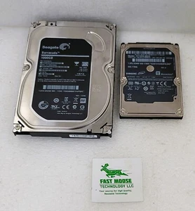 Lot Of Two Apple Desktop 1TB 3.5" 655-1724C Laptop 2.5" 655-1789A - Picture 1 of 3