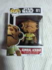 Funko Pop! - Admiral Ackbar #81, USED/EXC - see photos
